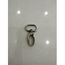 Карабін вушко 20 мм колір антик