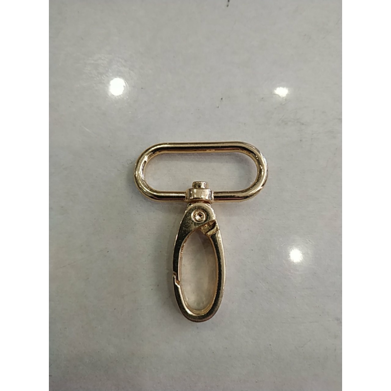 Карабін 30 мм золото Карабін 30 мм золото