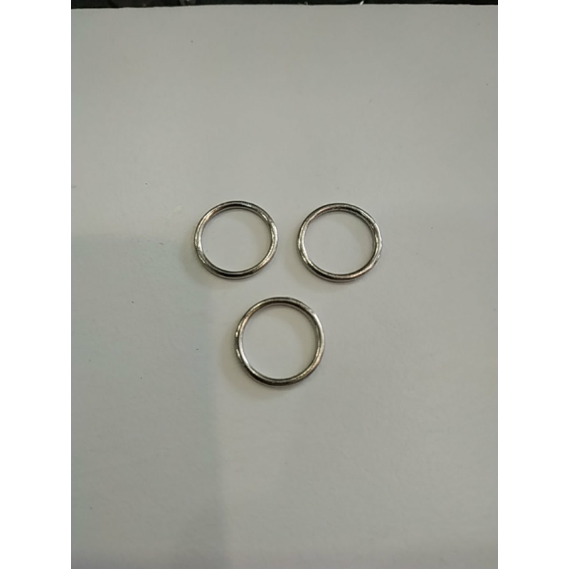 Кільце для бретелей 12 мм, метал, нікель Кільце для бретелей 12 мм, метал, нікель