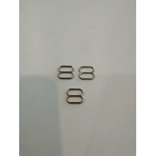 Регулятор для бретелей 8 мм, метал, нікель