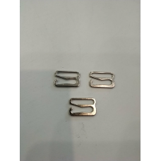 Гачок для бретелей 12 мм, метал, нікель