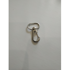 Карабін металевий литий нікель 20 мм