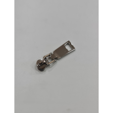 Бігунок сумковий без фіксатора на металеву блискавку No5 нікель