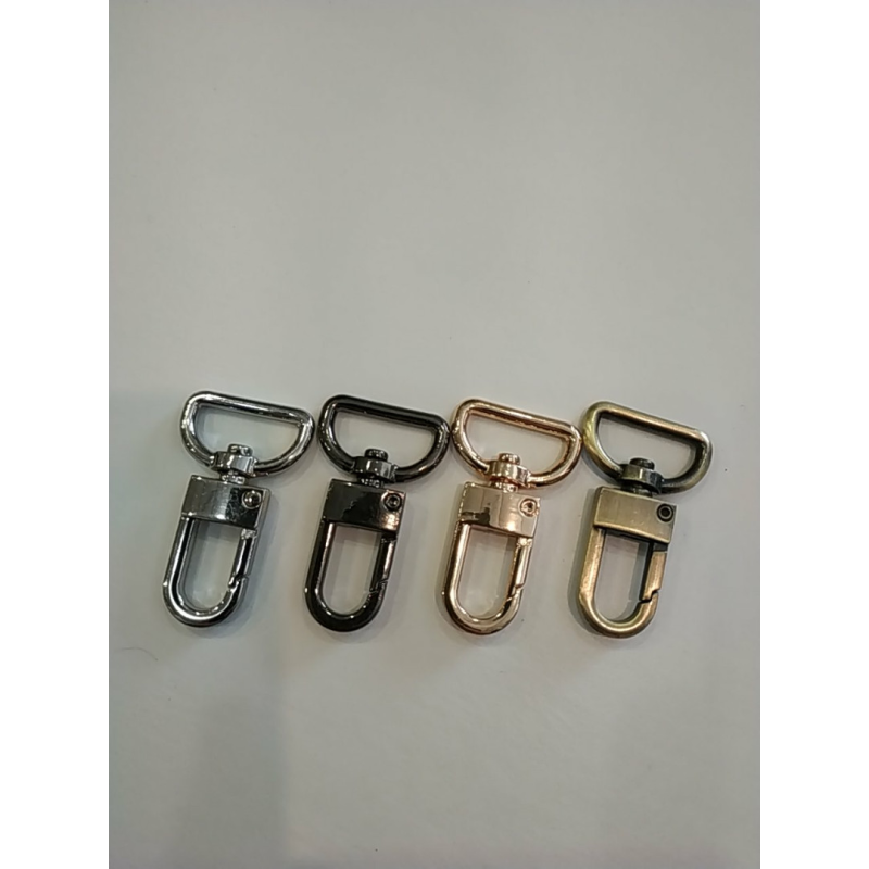 Карабін Луї Вітон 20 мм довжина карабіна 43 мм Нікель Карабін Луї Вітон 20 мм довжина карабіна 43 мм Нікель