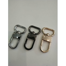 Карабін Луї Вітон 20 мм довжина карабіна 50 мм Нікель