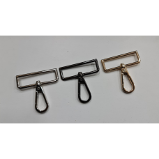 Карабін сумковий 50 мм Золото