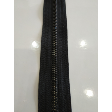 Застібка-блискавка на метраж метал No5 чорний нікель