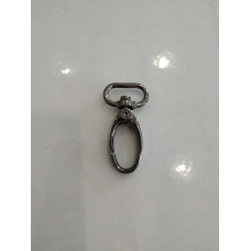 Карабін 15 мм чорний нікель