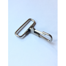 Карабін дротяний 30 мм нікель