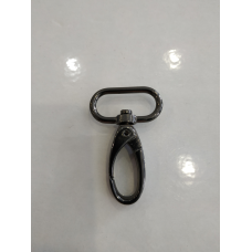 Карабін 25 мм чорний нікель