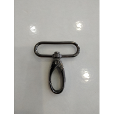 Карабін 40 мм чорний нікель