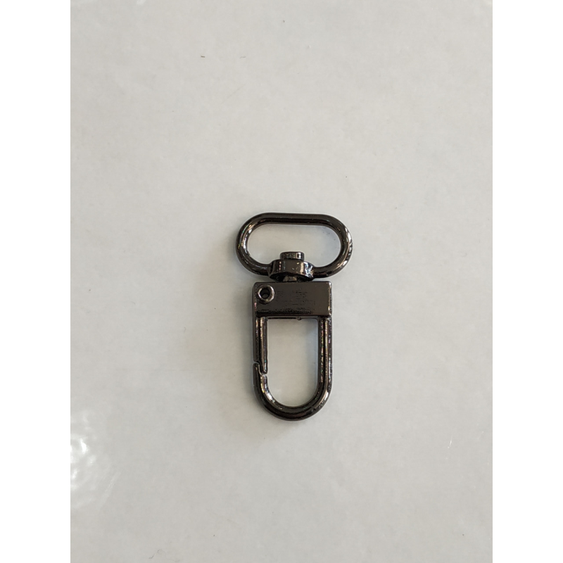 Карабін 10 мм чорний нікель