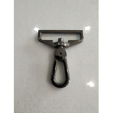 Карабін 40 мм чорний нікель