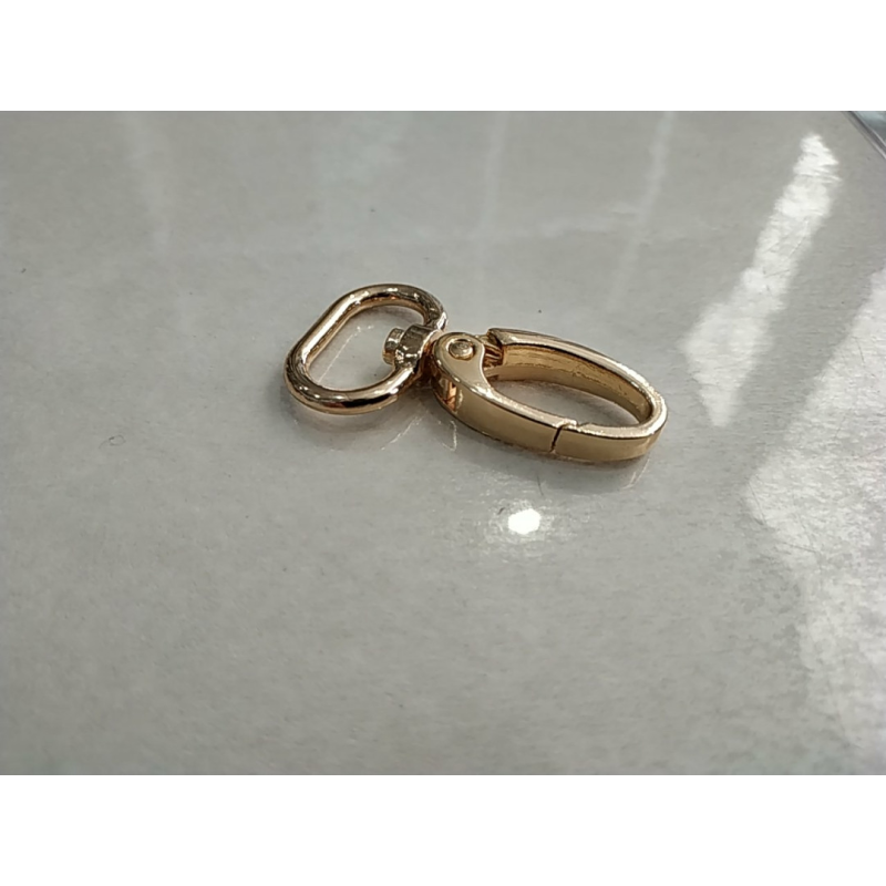 Карабін 20 мм золото