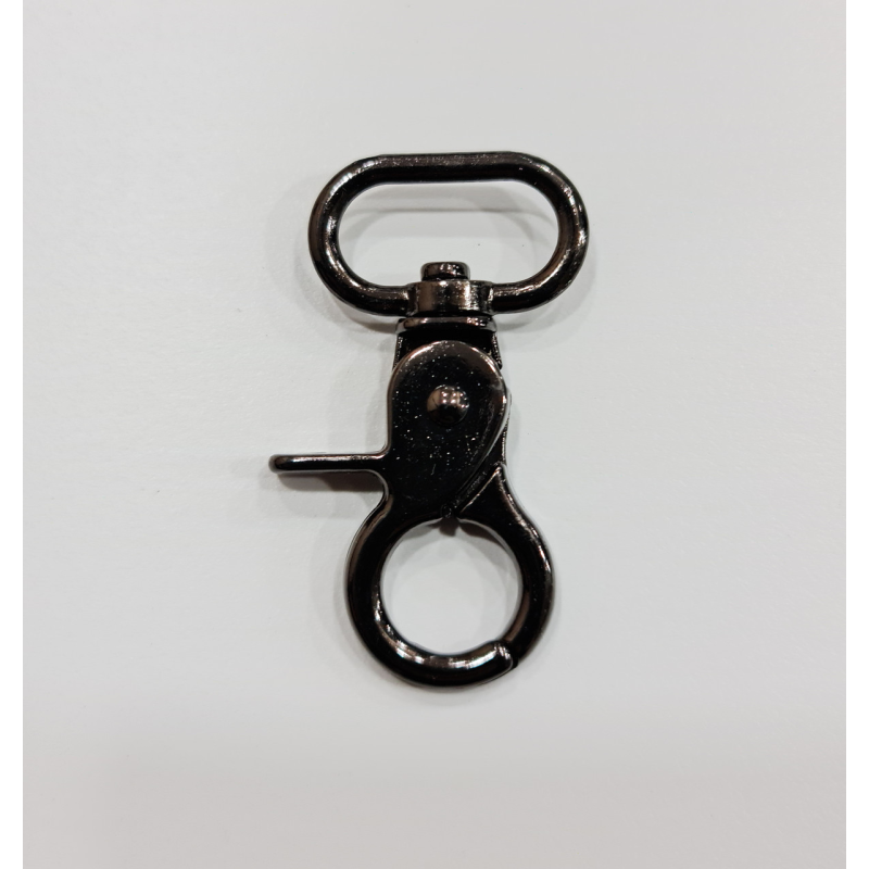 Карабін курковий 20 мм чорний нікель Карабін курковий 20 мм чорний нікель